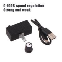 ราคา OZTH DC12V PWM 4 Pin พัดลมควบคุมความเร็ว Type C แหล่งจ่ายไฟ USB DIY ระบายความร้อนด้วยน้ํา Cooling Pulse กว้าง Modulator Vary (54557614664)