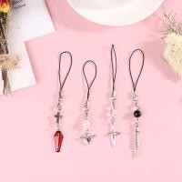 ราคา โอซธ อินเทรนด์โซ่โทรศัพท์มือถือผู้หญิงหวานเย็นหัวใจข้ามจี้สายโทรศัพท์เชือกเส้นเล็กพวงกุญแจ พระสา (50207761128)