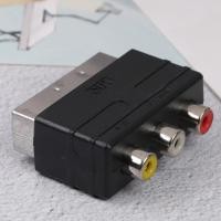 ราคา OZTH RGB รอยแผลเป็นถึง 3 RCA S Video sdapterposite RCA SVHS AV TV audio converter Vary (46807785591)