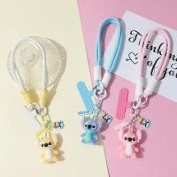 ราคา OZTH 1 ชิ้นถัก Anti Loss สายคล้องน่ารักพวงกุญแจของขวัญ Kawaii Stitch จี้ตุ๊กตาโทรศัพท์ Lanyard สําหรับวัยรุ่น DIY อุปกรณ์เสริม Vary (41128492160)