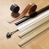 ราคา OZTH 4 2 5 5M สายไฟ PVC ฝาครอบสายไฟสําหรับสายไฟบนพื้น Soft Floor Cable Cover สายไฟ Hider Floor Cable Management Cable Protector Vary (26394464084)