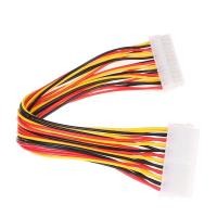 ราคา OZTH 30 ซม ATX 24 Pin Male to 24Pin Female Power Supply Extension Cable Vary (50557765553)