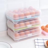 ราคา OZYTH 15Grid กล่องเก็บไข่อุปกรณ์ครัวตู้เย็นกล่องไข่สด เก็บกล่องถาด Multi Layer พลาสติกองค์กร Vary (57404988747)