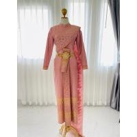 ราคา ชุดไทยศิวลัยสไบแยกชิ้น (28527355664)