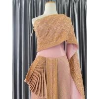 ราคา ชุดไทยจักรีสีพิ้งค์โกลด์ (5880128138)