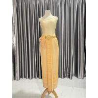 ราคา โครงชุดไทยมือ1 สีครีมทอง (22680238183)