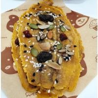 ราคา กล้วยหักมุกหนึบหน้ารวมธัญพืช ทำจากกล้วยหักมุก รสชาติใหม่ หวานหอม หนึบๆ ขนาด 130กรัมและ220กรัม (52553459657)