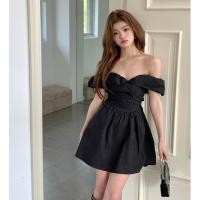 ราคา ชุดผู้หญิงสไตล์เกาหลีแขนกุด A line ทรงslimmer สำหรับลุคเซ็กซี่และทันสมัย (50557584143)