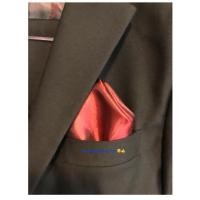 ราคา ผ้า Pocket Square ใช้ประดับกระเป๋า เสื้อสูท สีทอง สีแดง สีฟ้า สีชมพู สีเงิน ผ้าไหมใส่เพิ่มความโดดเด่น ตามธีมงาน (1144076047)