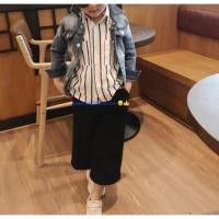 ราคา เสื้อยีนส์ เสื้อเชิ้ต เด็กแนวเกาหลี ขนาด 13 15 17 (1187702988)