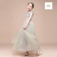 ราคา Silver Gray Dress Girls เซท2ชิ้น เดรสสีเทา ชุดไปงาน สีเทาเงิน ชุดกระโปรงยาว ที่คาดผมคละแบบ ชุดเดรสยาว ชุดไปงาน ธีมสีเ (25502521034)