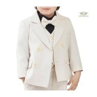 ราคา Beige Boy Blazer เสื้อสูทเด็ก เบลล์เซอร์สีเบจ สีครีม ขนาด 80 90 100 110 120 130 140 150 ประมาณ 6 เดือน ถึง 12 (24852487193)