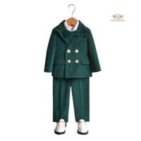 ราคา Green Boy Suit สูท เด็ก ชุดเซท 2 ชิ้น สีเขียว เสื้อนอก กางเกงเอวยางยืด ไม่มีเชิ้ต ขนาด 130 140 150 160 170 ประมา (22289251602)