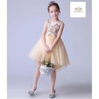 ราคา Dress เซท 2 ชิ้น ชุดกระโปรง เด็กหญิง สีเหลืองทอง คาดผมมุก (7145711909)