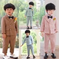 ราคา Cute Baby suit สูทเด็กเล็ก สูทเด็กอ่อน ชุดไปงาน สูทสีฟ้า สูทสีชมพู สูทสีเขียว ชุดไปงานสีพาสเทล เซท 3 ชิ้น เสื้อสูท เส (22029754256)