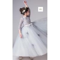 ราคา Dress Girl เซท 2 ชิ้น ชุดกระโปรงยาว ที่คาดผมคละแบบ ชุดไปงานสีเทา ชุดออกงานเด็ก เดรสเด็กหญิง ชุดกระโปรงสวยหรู ใส่ไปงาน (12190876704)