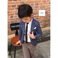 ราคา Boy Blazer เสื้อ สูทเด็ก เสื้อสูทแฟชั่น ทรงเข้ารูป สไตล์ลำลอง สีนำ้เงิน ขนาด 90 ถึง 140 หรือ 7 9 11 13 15 17 2 ถึ (19260531458)