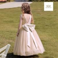 ราคา Champagne Dress Girls เซท 2 ชิ้น เดรส ชุดไปงาน สีแชมเปน ชุดกระโปรง ที่คาดผมคละแบบ ชุดเดรสยาว ชุดไปงาน ธีมสีทอง งานแสด (21796287269)