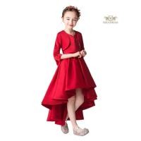 ราคา Red Dress Girl เซท 3 ชิ้น ชุดกระโปรงหน้าสั้นหลังยาว เสื้อคลุม ที่คาดผมคละแบบ ผ้าเรียบลื่น เดรสเด็กหญิง ชุดกระโปรงเด็ก (28043583439)