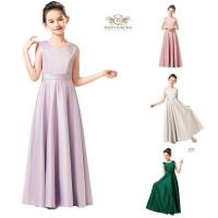 ราคา Dress Girls เซท 2 ชิ้น ชุดกระโปรงยาวสีม่วงอ่อน ที่คาดผมสุ่มแบบ เดรสม่วงพาสเทล Party Piano Dress Birthday ชุดกระโปร (40301903620)