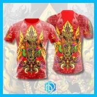 ราคา เสื้อยืดผ้าไมโคร ลายท้าวเวสสุวรรณ ปี 2024 ไม่ต้องรีด (43877224833)
