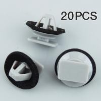 ราคา 20 ชิ้นรถประตูด้านหน้าด้านข้าง Lower Moulding แผง Trim คลิป Fasteners Fit สําหรับ Mazda CX 5 2013 2016 (26866839172)
