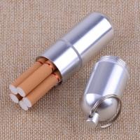 ราคา มินิแบบพกพาอลูมิเนียมอัลลอยด์มัลติฟังก์ชั่ปิดผนึกกรณีบุหรี่ผู้ถือกล่องกระเป๋าพวงกุญแจ (26966839290)