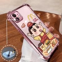 ราคา New สีcase สําหรับ iPhone 11 iPhone 11 Pro iPhone 11 Pro Max สี่มุมไฟฟ้า super anti drop เคสโทรศัพท์ความงามการ์ตูนรูปแบบตัวอักษรน่ารัก TPU soft case (28869103821)