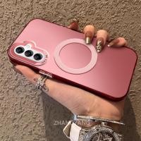 ราคา SAMSUNG กรณีสําหรับsamsung A25 5G A35 5G A55 5GซิลิโคนFrosted Matteเคสโทรศัพท์ความงามออกแบบใหม่ สีCandyแหวนดูดแม่เหล็กCreativeเคสโทรศัพท์ (28177880742)