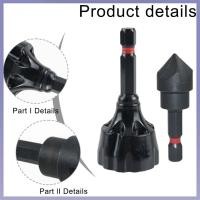 ราคา ราคาต่ําสุดชุดเจาะเคาเตอร์ซิงค์ Deburring 2 ชิ้น Hex Shank Alloy Chamfer เครื่องมือ (50557347919)