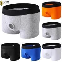 ราคา กางเกงบ็อกเซอร์เอวต่ำสำหรับผู้ชาย ทำจากผ้าฝ้ายนุ่ม สวมใส่ง่ายทุกวัน (48600777963)