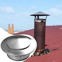 ราคา HOT Stainles Steel Chimney Cap ผนังภายนอก Fresh Air Outlet หลังคาท่อไอเสีย (58056772425)