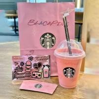 ราคา Blackpink HOT สําหรับStarbucks Blackpinkเป็นมิตรกับสิ่งแวดล้อมถ้วยฟางความจุขนาดใหญ่ 500ML (46156774251)