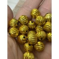 ราคา ลูกปัดมุกเม็ดมะยม สีทอง ขนาด8มิล แบ่งขาย สีสวย ห่อ50กรัม (23566126214)