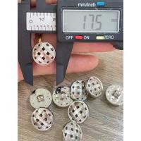 ราคา กระดุมมุกเงิน เนื้ออะครีริค สีเงิน ขนาด15มิล สีสวย ส่งไว แบ่งขาย ห่อ5เม็ด (29003796119)