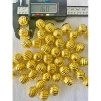 ราคา ลูกปัดมุกเกรดเอ ลายเม็ดมะยม งานสวย สีทอง ขนาด8มิล แบ่งขาย สีสวย ส่งไว ห่อ50กรัม (28605805156)