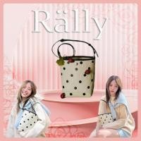 ราคา ของแท้100 Rally The Bag Whisper ลายจุด กระเป๋าถือ (26692653582)