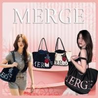 ราคา สินค้าพร้อมส่ง 100 แท้ MERGE A DAY Merge กระเป๋า official กระเป๋าถือ สะพายข้าง (42767462839)