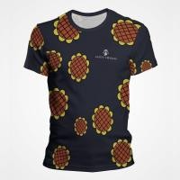 ราคา เสื้อยืดลูฟี่จาก One Piece สีชมพูลายดอกทานตะวัน เหมาะสำหรับผู้ชายและเด็ก (53205919660)