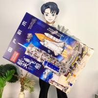 ราคา เข้ากันได้กับเลโก้จรวดอวกาศเรือทหารหน่วยการสร้างประกอบรุ่นของเล่นเด็กสถาบันลงทะเบียนของขวัญขายส่ง (51807617269)