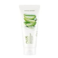 ราคา เกาหลี เกาหลี Natural Paradise Aloe Vera Facial Cleanser Pore Oil Control กําจัดสิว Moisturizing Facial Cle (27059287630)