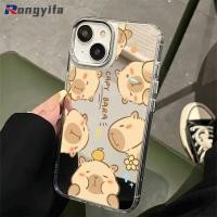 ราคา น่ารัก Capybara เคสโทรศัพท์สําหรับ Vivo IQOO Z10 Z10X Z9 Turbo Z9X Z9s Pro U5E U5X U5 U3 U3X Z5X Z3 Z1 5G 4G ฝาครอบกระจกการ์ตูนหรูหราปลอก (55957063334)
