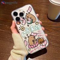 ราคา การ์ตูน Capybara เคสโทรศัพท์สําหรับ OPPO F31 F7 F29 F27 F25 F23 F21 F21S F19S F19 F17 F11 F9 R17 R15 R15X R11 R10 Pro Plus R11S F11S 5G นุ่มน่ารักรับ (51754038761)