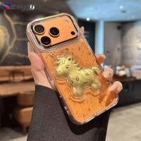 ราคา ฟอยล์สีทอง Pony ปีใหม่เคสโทรศัพท์สําหรับ Honor X9D X9C สมาร์ท X9B X9A X70 X60 X50 Magic 8 7 Pro 6 5 Lite การ์ตูนน่ารักม้าปลอกรับ Rich Lucky กรอบโลหะ Clear Soft ฝาหลัง (48254011767)
