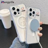 ราคา Magnetic Wireless ChargeปลอกสําหรับOPPO A5 Pro A3 A3X A2 A1 Pro A3i A2M A2X A1s A1X A18 A15 A15s A16 A16s A16K A17K A17K A1K A1K A17K Soft Smileเคสโทรศัพท์ (27633675056)