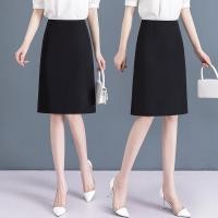 ราคา กระโปรงยาวปานกลางเอวสูง สไตล์ทรงเอสำหรับสตรี (57454103126)