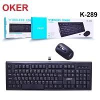 ราคา Oker Wireless usb คีบอดไร้สาย Desktop Keyboard K759 (52354430617)