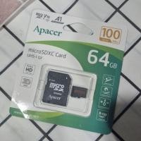 ราคา ส่งด่วน 4 4 Micro SD Card APACER 64GB ความเร็วสูง รองรับแอปพลิเคชัน A1 (47808067288)