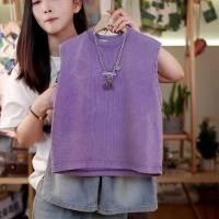 ราคา สูทเด็กฤดูร้อนแขนกุดแบบเกาหลี ชุดเสื้อกั๊กกางเกงขาสั้นผ้ายีนส์ (45606880350)