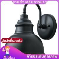 ราคา โคมไฟฝังผนังวินเทจ สไตล์ฟาร์มเฮ้าส์ แบบขาเป็ด ทนแดดทนฝน สีดำ (57655845989)